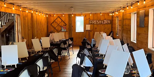 Paint and Sip Night at Whaleback Vineyard