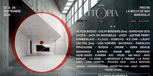 UTOPIA FESTIVAL | TOME VI