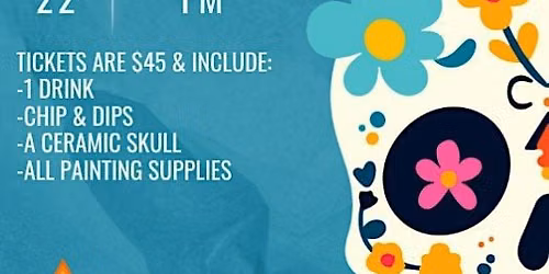 AGAVE & ARTE: SUGAR SKULL PAINTING