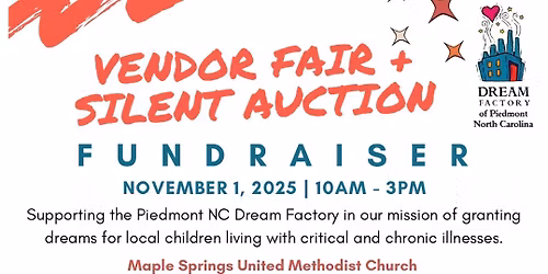 2025 Vendor Fair + Silent Auction Fundraiser