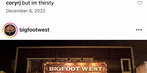 Karaoke Mondays at Bigfoot West