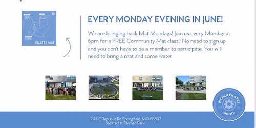 Monday Mat Community Class