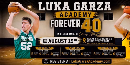 Luka Garza Academy Skills Camp - Indianola
