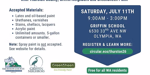 Free Paint Recycling Event