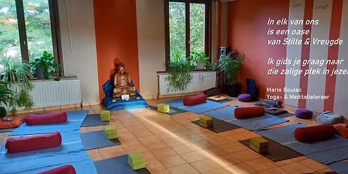 Meditatie & Yoga - Lessenreeksen 2026-2027 - Stilte & Vreugde vinden in jezelf