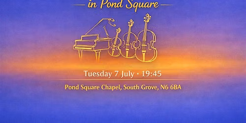 MASTERWORKERS present Piano Quartets in Pond Square