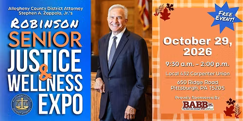 DA Zappala's Senior Justice & Wellness Expo - Robinson