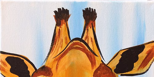 Giraffe - Little Artists Paint Party!
