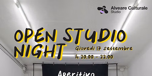 Open Studio Night - Serata dello studio fotografico di Alveare