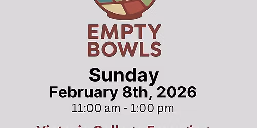 Victoria Empty Bowls
