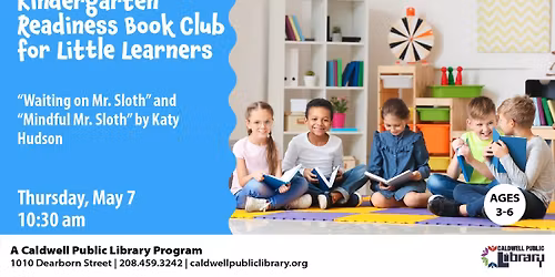 Kindergarten Readiness Book Club for Little Learners