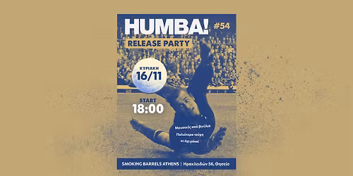 \ud83c\udf89HUMBA! #54 Release Party\ud83c\udf89