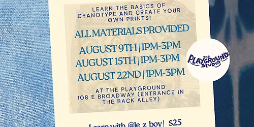 Cyanotype workshop BEGINNER