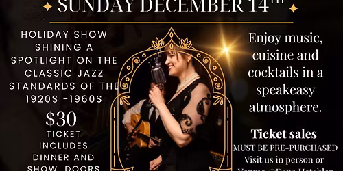 WILDFLOWERS SPEAKEASY - DEBBIE BRIGGS VINTAGE JAZZ