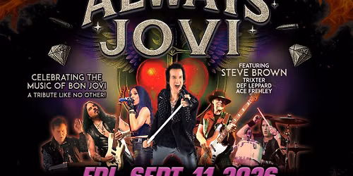 ALWAYS JOVI wsg Space Frehley - LIVE - The Academy of Music Theater, Northampton, MA