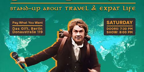 There and Back Again: English Stand-up About Travel & Expat Life 14.03.26