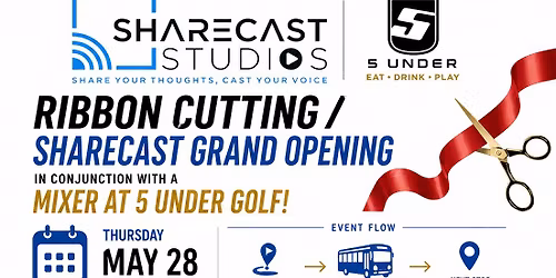 Sharecast Studios Ribbon Cutting