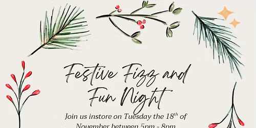 Festive, Fizz and Fun Night
