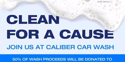 "Clean for a Cause" fundraiser at Caliber Car Wash