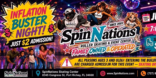 $2 Tuesday Sk8 \u2022 7-9pm