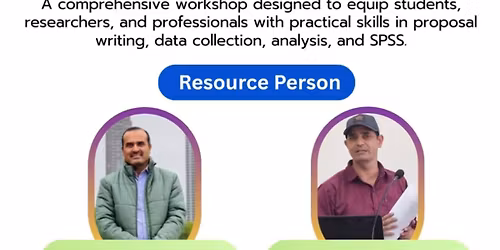 Intensive Rsearch and Proposal Writing Training