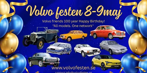 Volvofesten 7-9 may Welcome to the party 