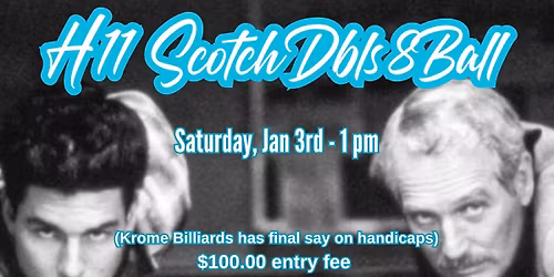 H11 Scotch Dbls 8 Ball