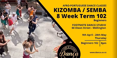 Kizomba - Beginner 8 Week Term