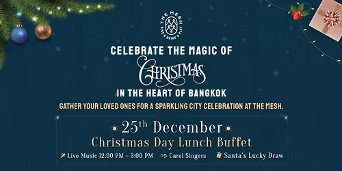CHRISTMAS DAY LUNCH BUFFET