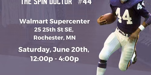 Chuck Foreman Meet & Greet with Walmart & Children's Miracle Network