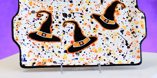 Witch Hat Splatter Platter