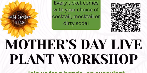 Mother's Day Live Plant Succulent Workshop in Temecula, CA!