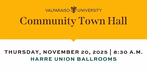 Valparaiso University Community Town Hall