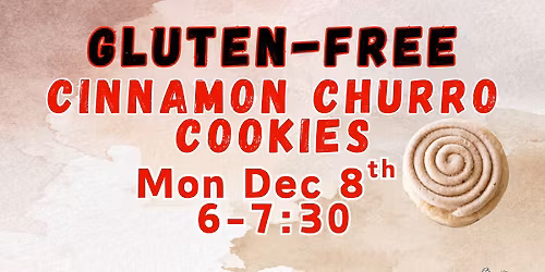 GLUTEN FREE Cinnamon Churro Cookies