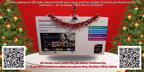 Christmas Raffle @ The Hunter \ud83c\udf84