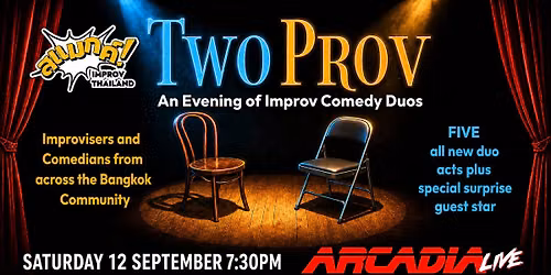 TwoProv: A Night of Improv Comedy Duos