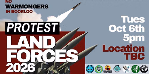 PROTEST LAND FORCES 2026
