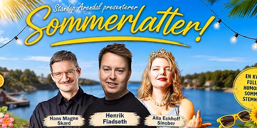 Sommerlatter p\u00e5 Streetfood - med headliner Henrik Fladseth!
