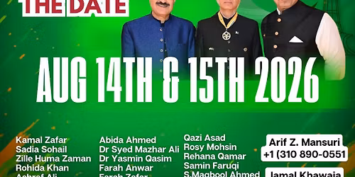 PAKISTAN INDEPENDENCE DAY 2026 - BY FOP