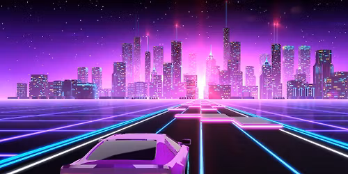 Synthwave Party - DJ Night with video footage (18+)