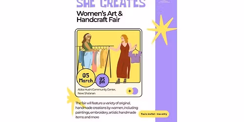 She creates - Women\u2019s Art & Handcraft Fair
