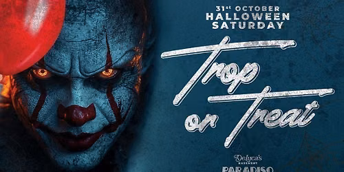 \ud83d\udc7b\ud83d\udd2a TROPILOCO presents TROP OR TREAT! \ud83d\udd2a\ud83d\udc7b THE UK'S NO.1 STUDENT NIGHT! - HALLOWEEN SATURDAY - 31st OCTOBER @ PARADISO \ud83d\udea8