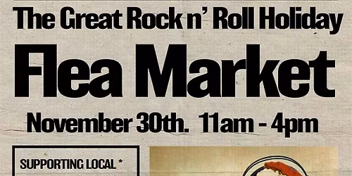 The Great Rock n' Roll Holiday Flea Market