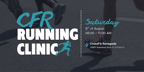 CFR Running Clinic