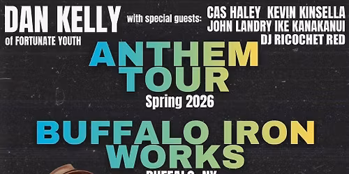 Dan Kelly w\/ Cas Haley, Kevin Kinsella, John Landry, & Ike Kanakanui at Iron Works | MAR 22