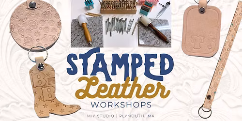 Stamped Leather workshops at MIY