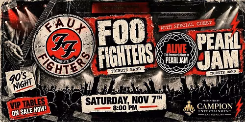 Faux Fighters with special guest Alive | Metallica Sphere After Party