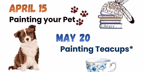 Group Painting: Painting Your Pet