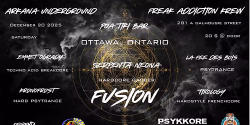 Fusion - Arkana Underground & F.A.K - Freak Addiction Krew collaboration 