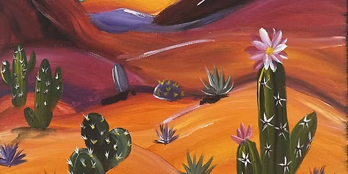  "Prickly Paradise" In-Studio Paint Party!